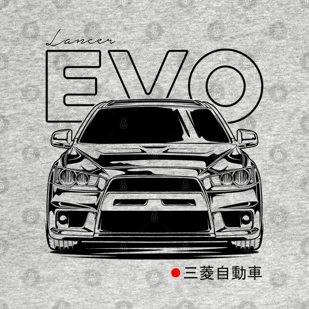 Lancer Evolution X by idrdesign